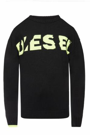 Sweter z wyszytym logo, zdjęcie 1 Sweter z wyszytym logo od Diesel